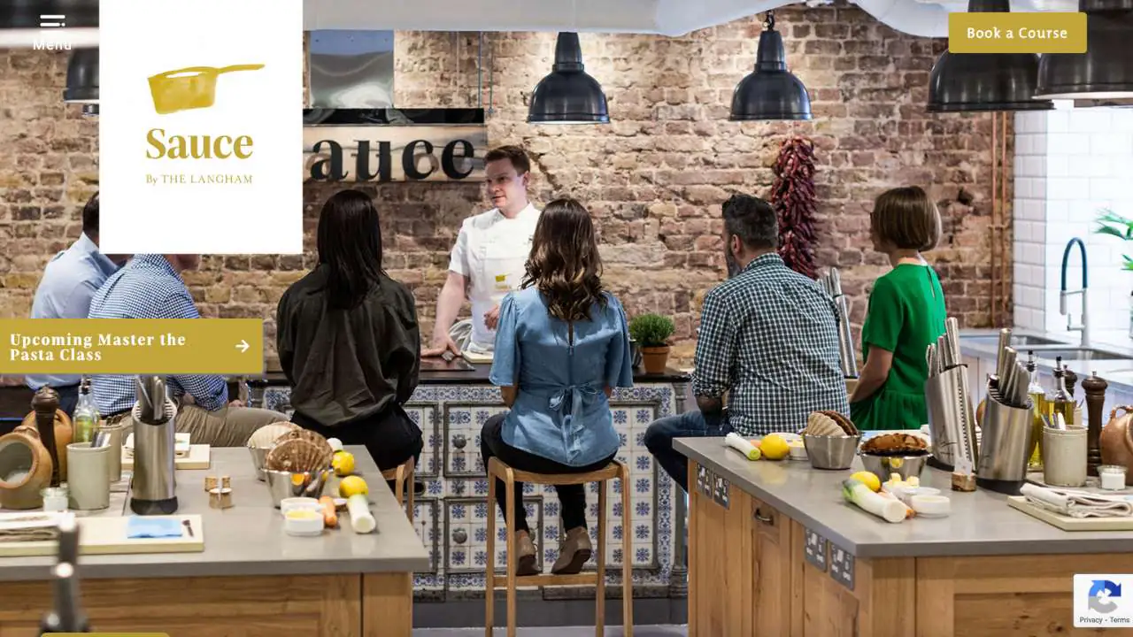 sauce by the langham cooking classes page