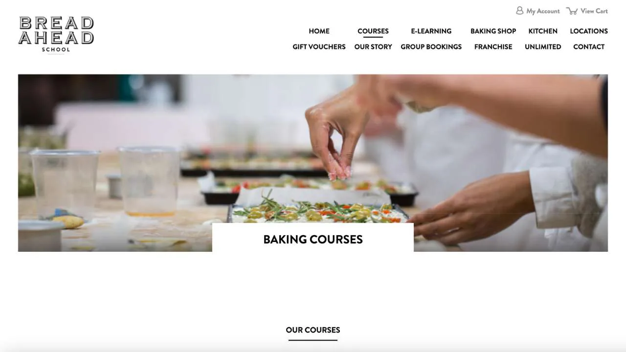 Bread Ahead school baking courses