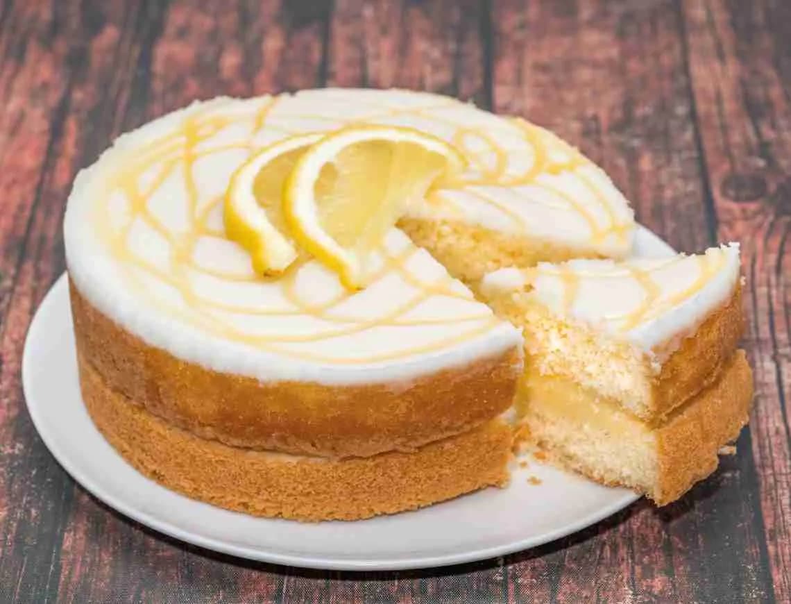 Lemon Caprese Cake - 799x610