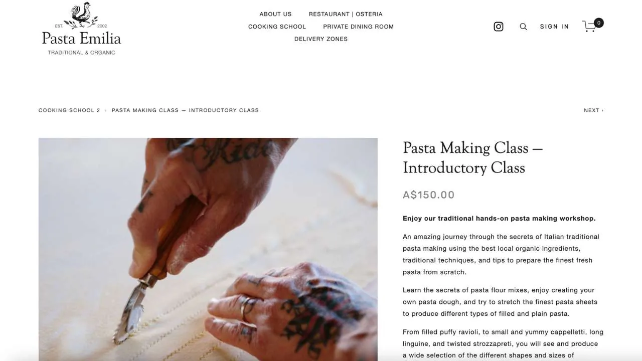 Introductory pasta making class by Pasta Emilia - 1280x720