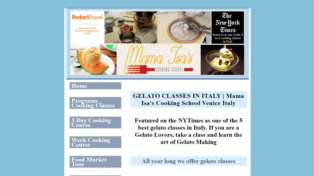 Mama Isa Gelato Cooking Class in Italy - 1280x720