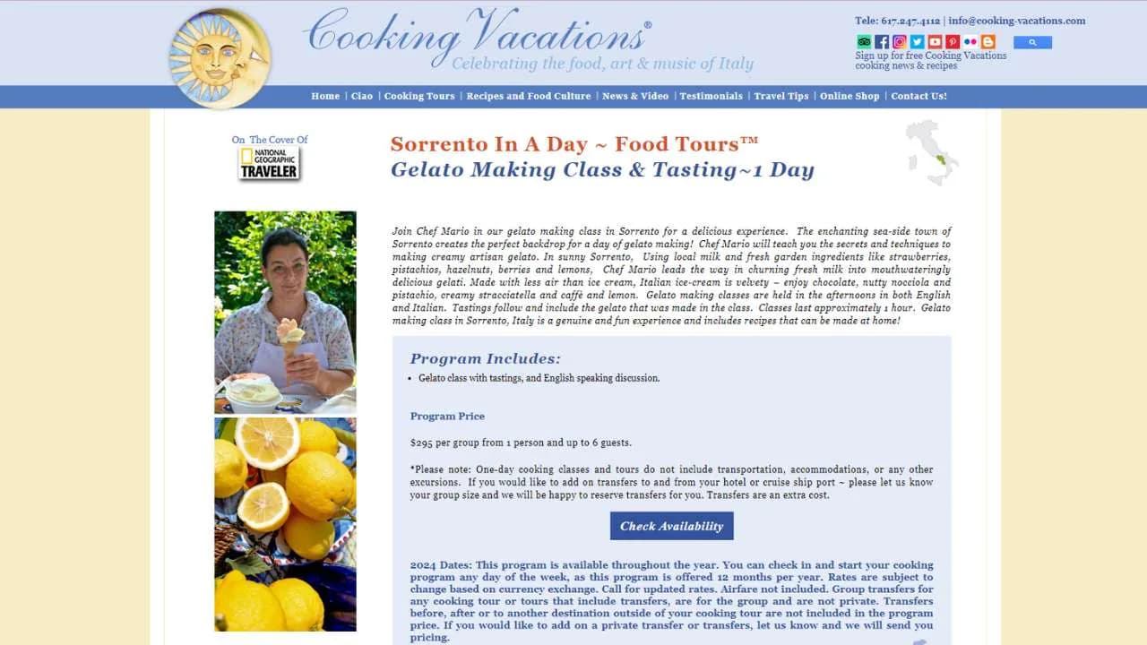 Cooking Vacations Gelato Cooking Class in Italy - 1280x720