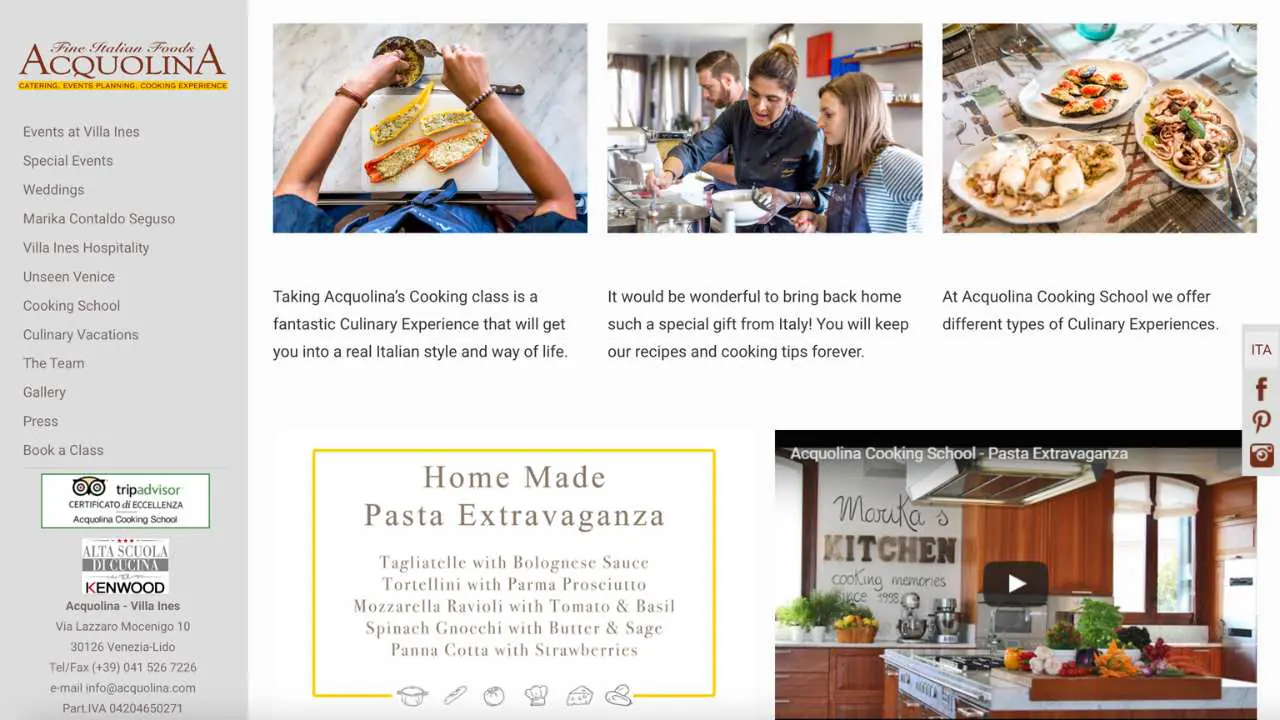 Cooking classes in Venice by Acquolina - 1280x720
