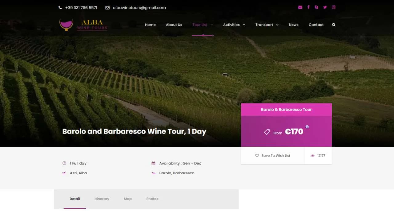 Alba wine Tours Wine Tour in Piedmont Italy - 1280x720