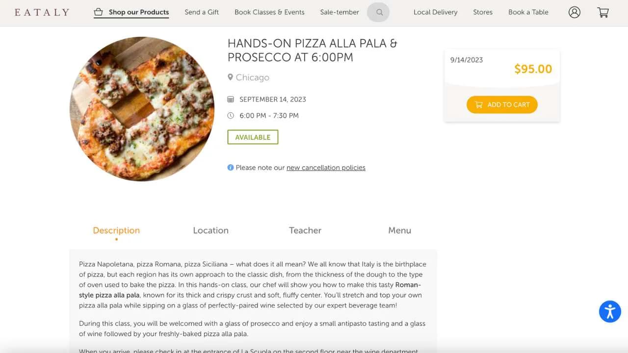 Hands-on pizza alla pala class by Eataly - 1280x720