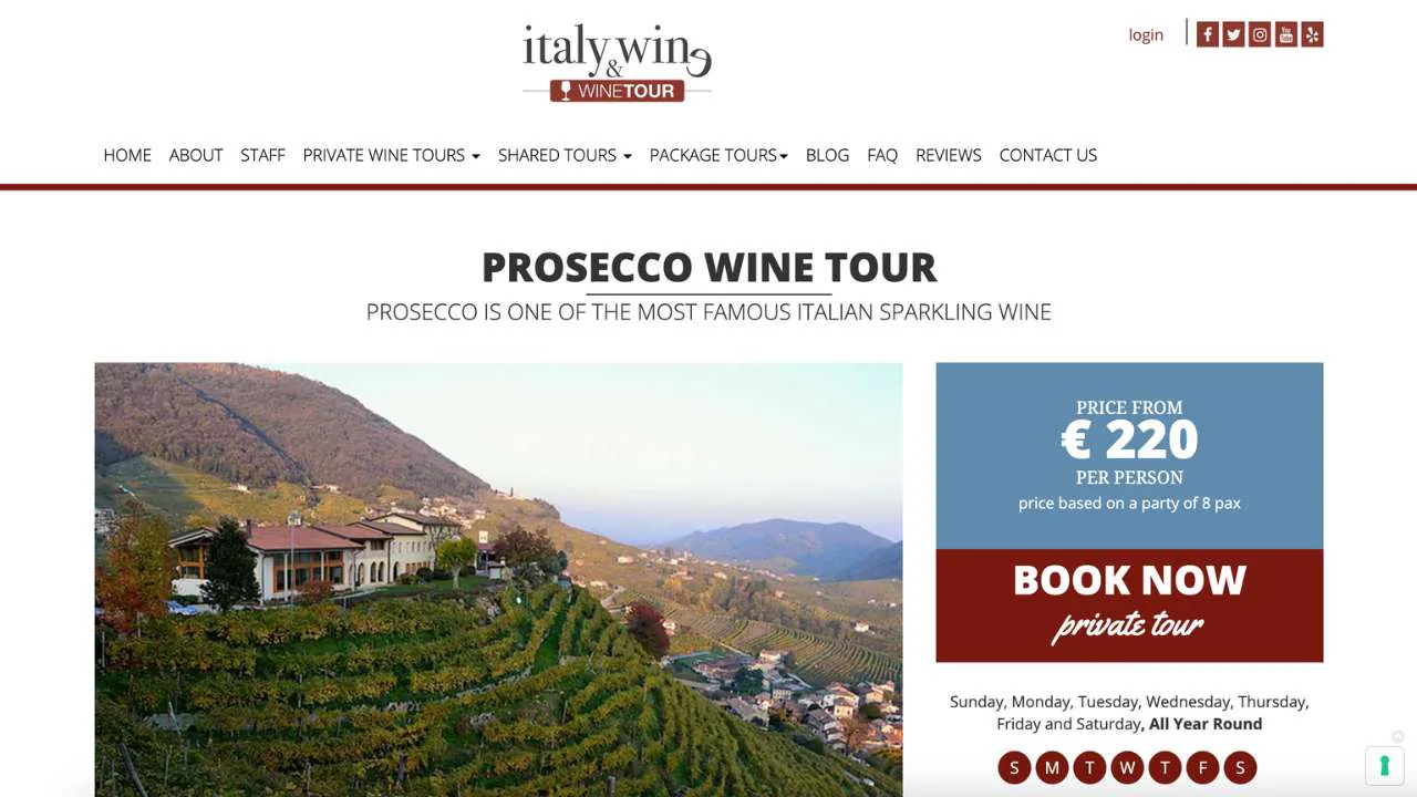 Italy and Wine - Prosecco wine tour