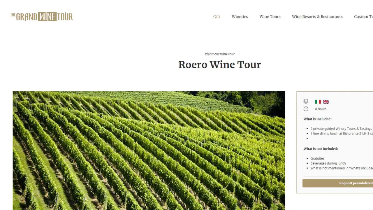 The Grand Wine Tour Wine Tour in Piedmont Italy - 1280x720