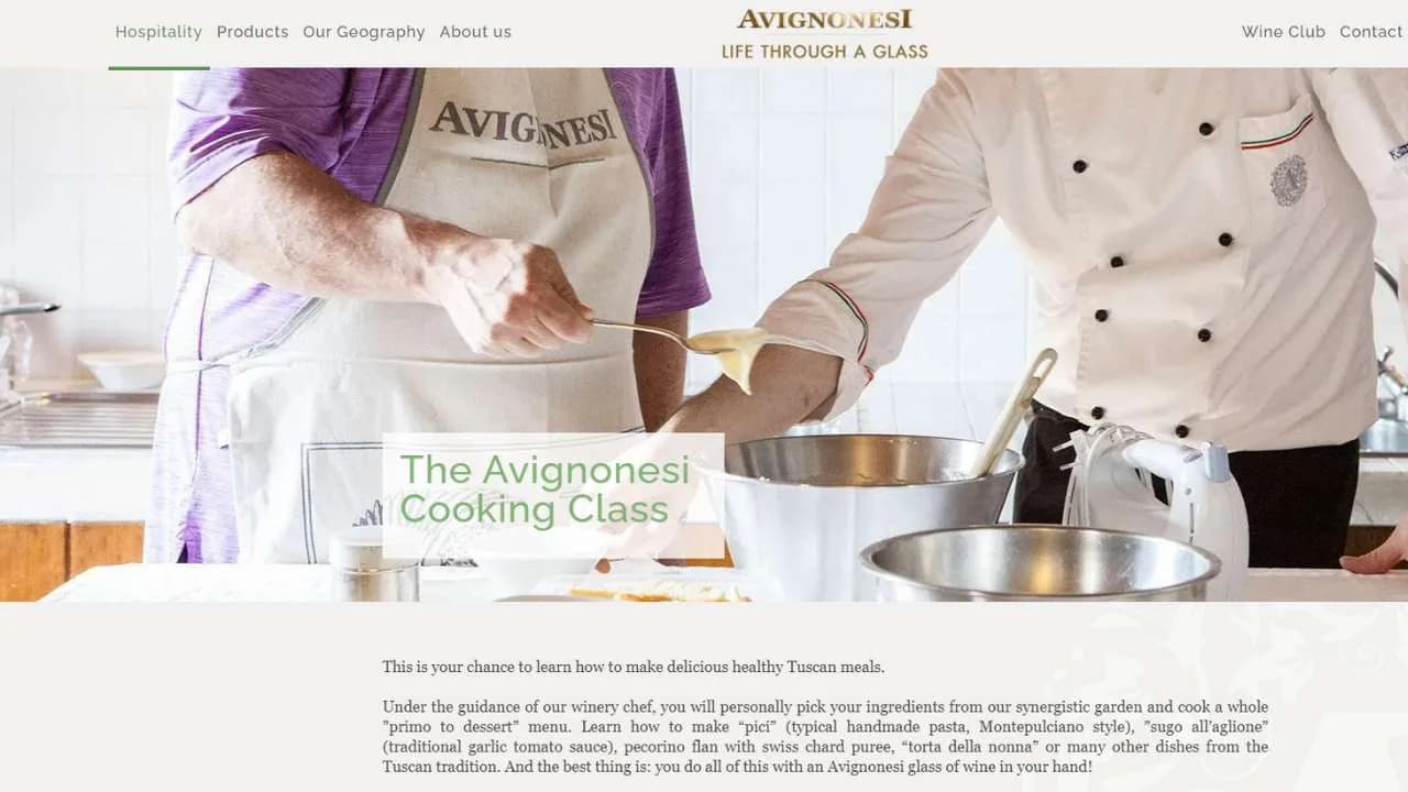Avignonesi Italian Cooking Classes Montepulciano - 1280x720