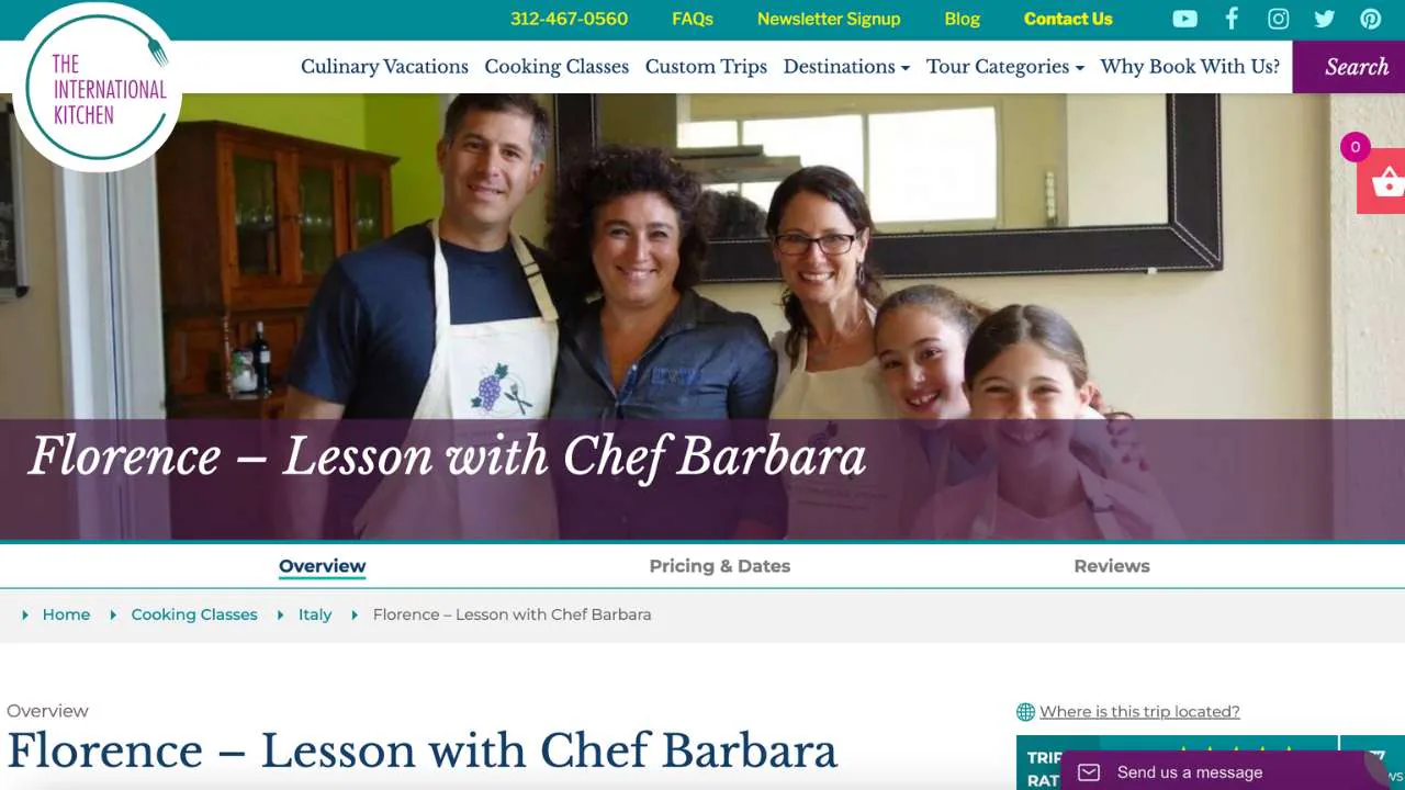 The international kitchen presents Lesson with Chef Babara - 1280x720