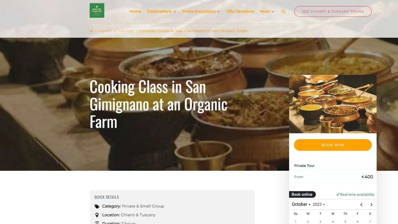 Under The Tuscan Sun Italian Cooking Class San Gimignano - 1280x720