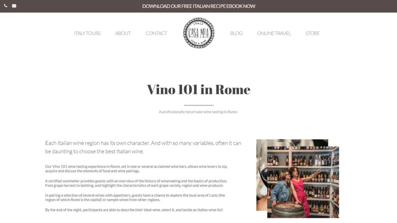 Casa Mia Winery Tour From Rome - 1280x720