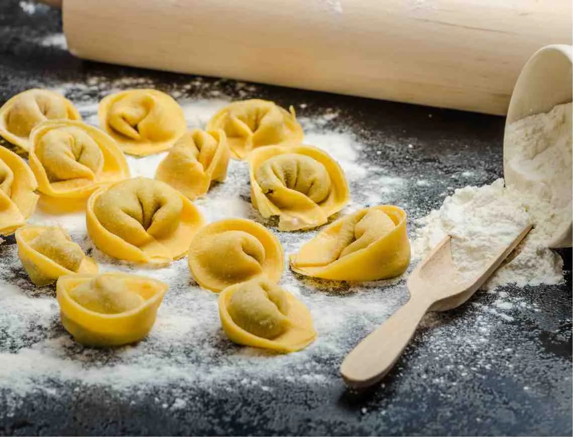 Fresh made tortellini - 799x610
