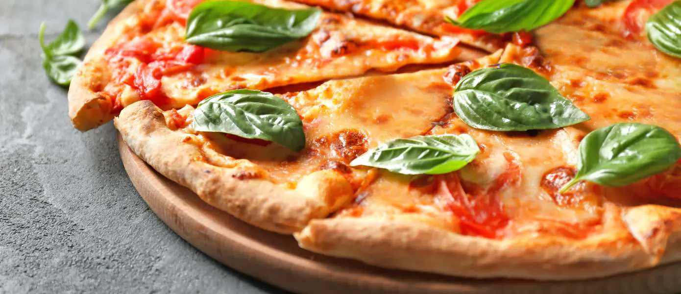 Authentic Margherita Pizza Feature Image - 1390x600