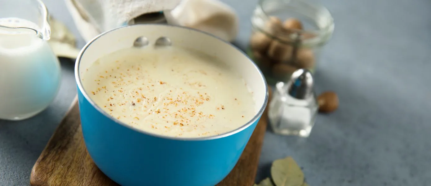 Bechamel Recipe for Lasagne Feature Image - 1390x600