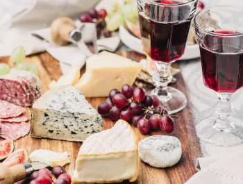 Wine with cheese - 350×265