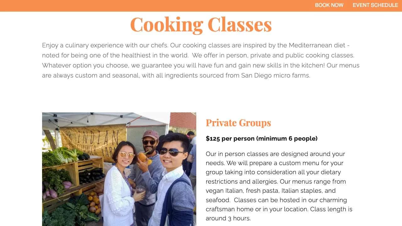 Private cooking classes by Cucina Migrante - 1280x720