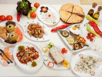 Different types of italian dishes - 350×265