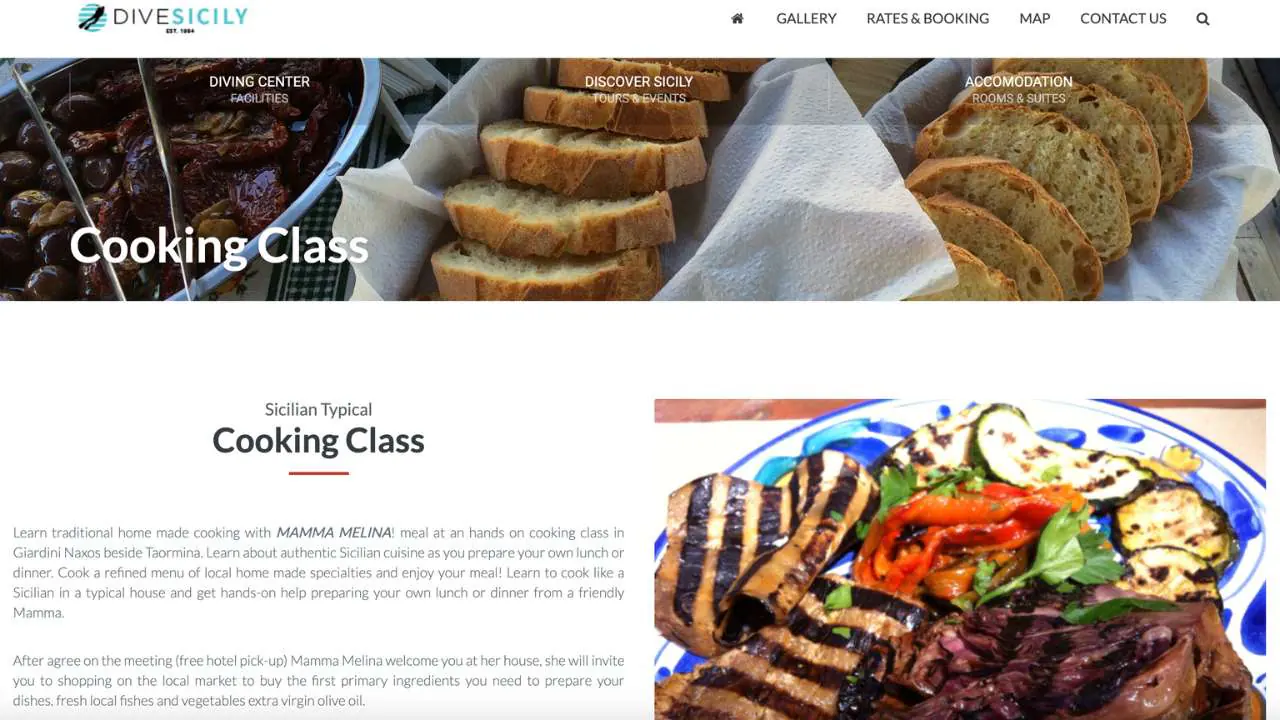 Sicilian cooking class by DiveSicily - 1280x720