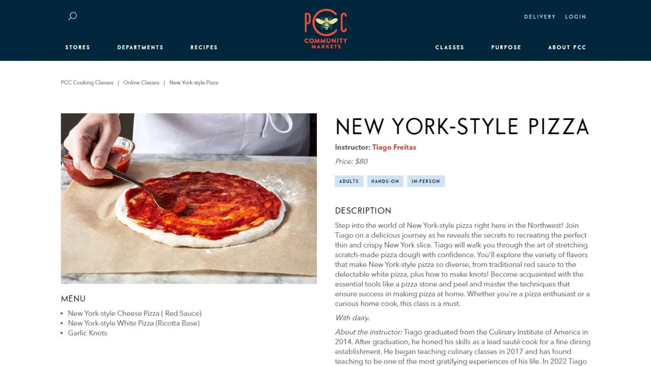 PCC Community Markets Italian Cooking Class - 1280x720