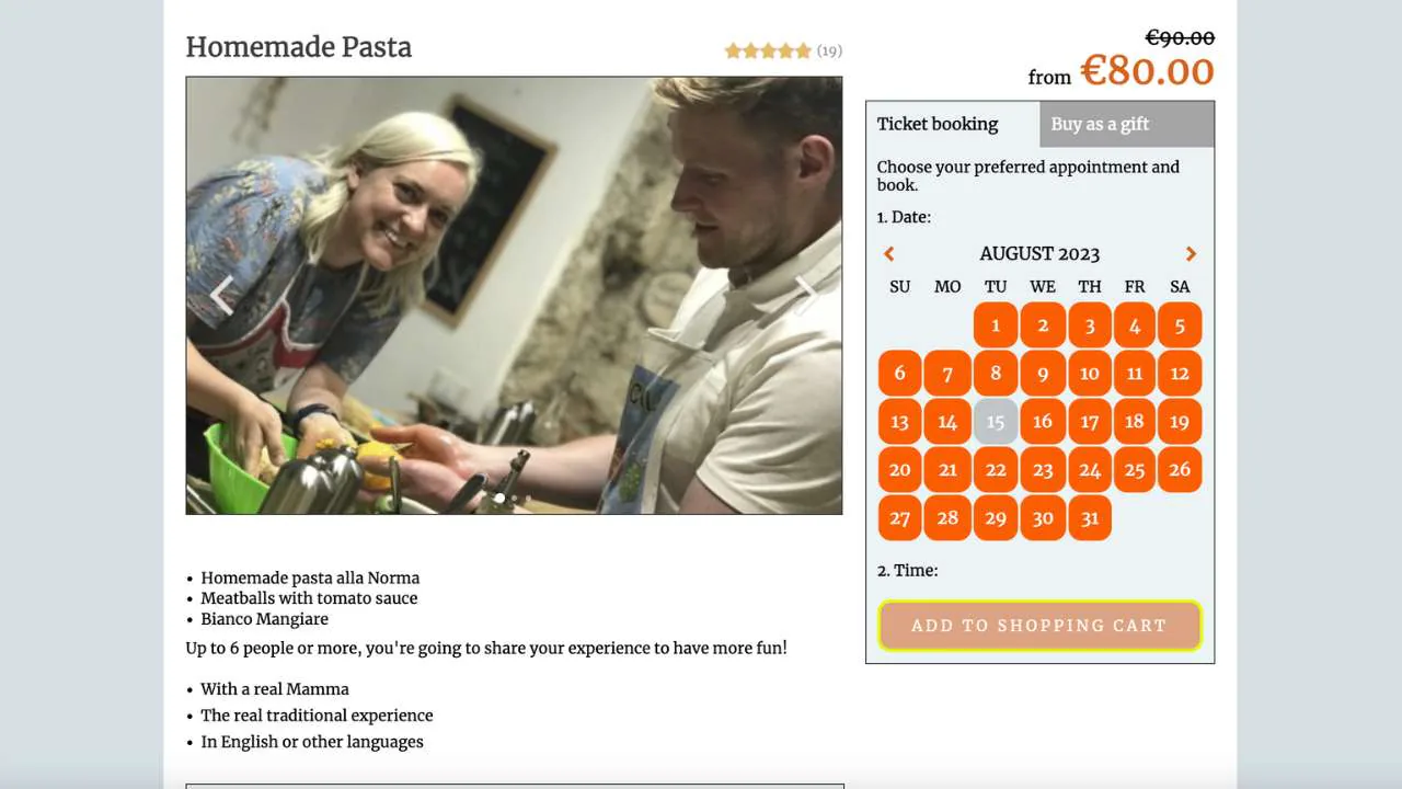 Mamma Corleone's Homemade pasta class - 1280x720