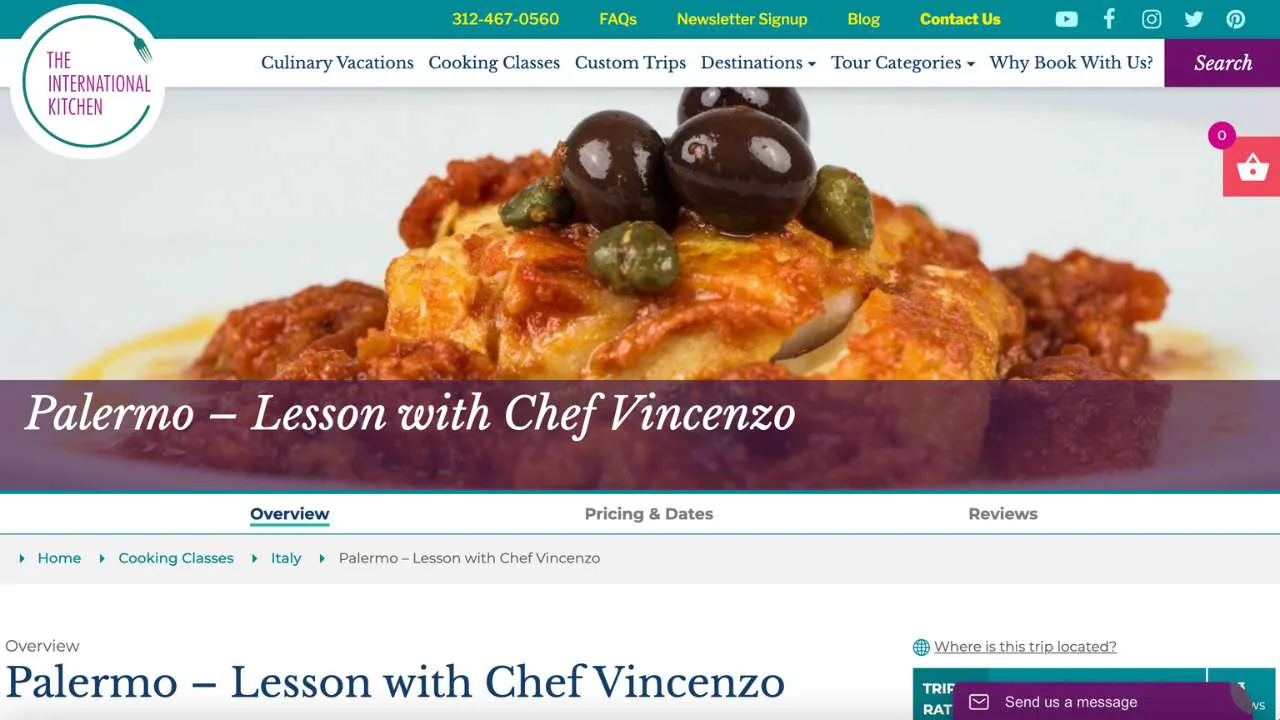 Lesson with Chef Vincenzo by The International Kitchen - 1280x720