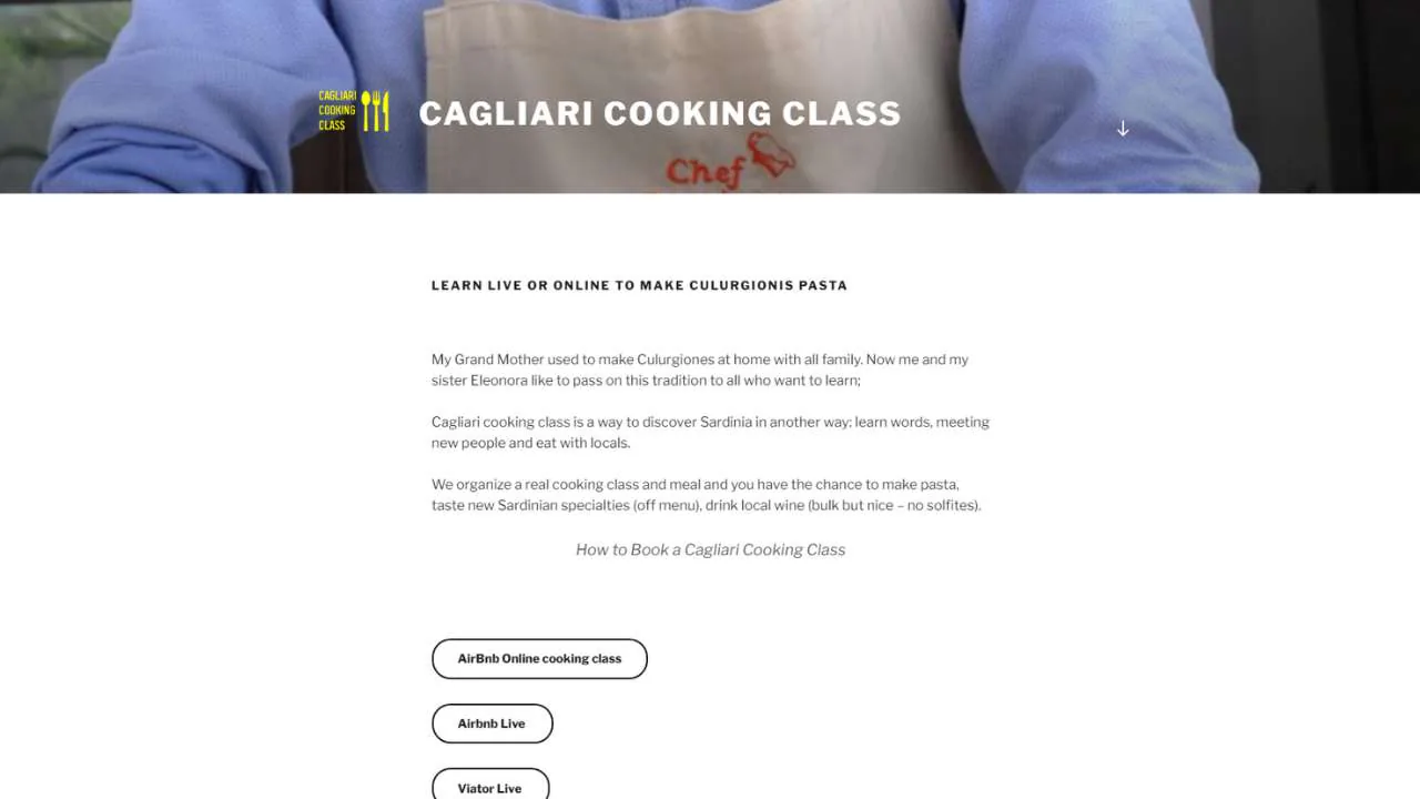 Cagliari Cooking Class Italian cooking class Sardinia - 1280x720