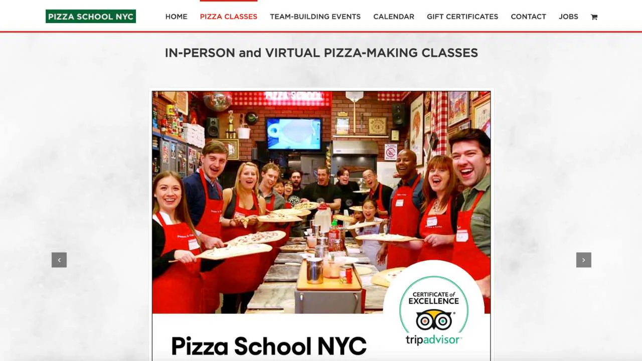 Pizza school NYC pizza class