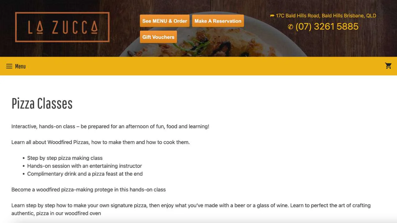 Pizza class by La zucca restaurant - 1280x720