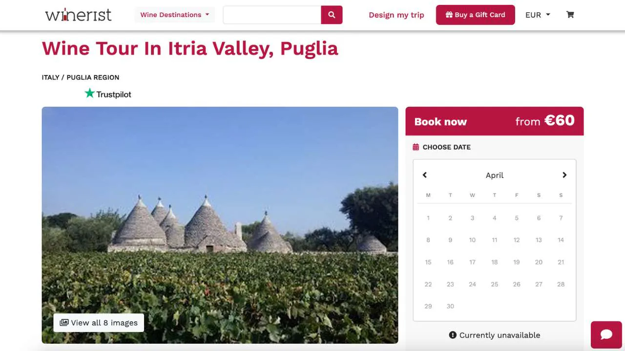 Winerist - Wine Tour In Itria Valley, Puglia