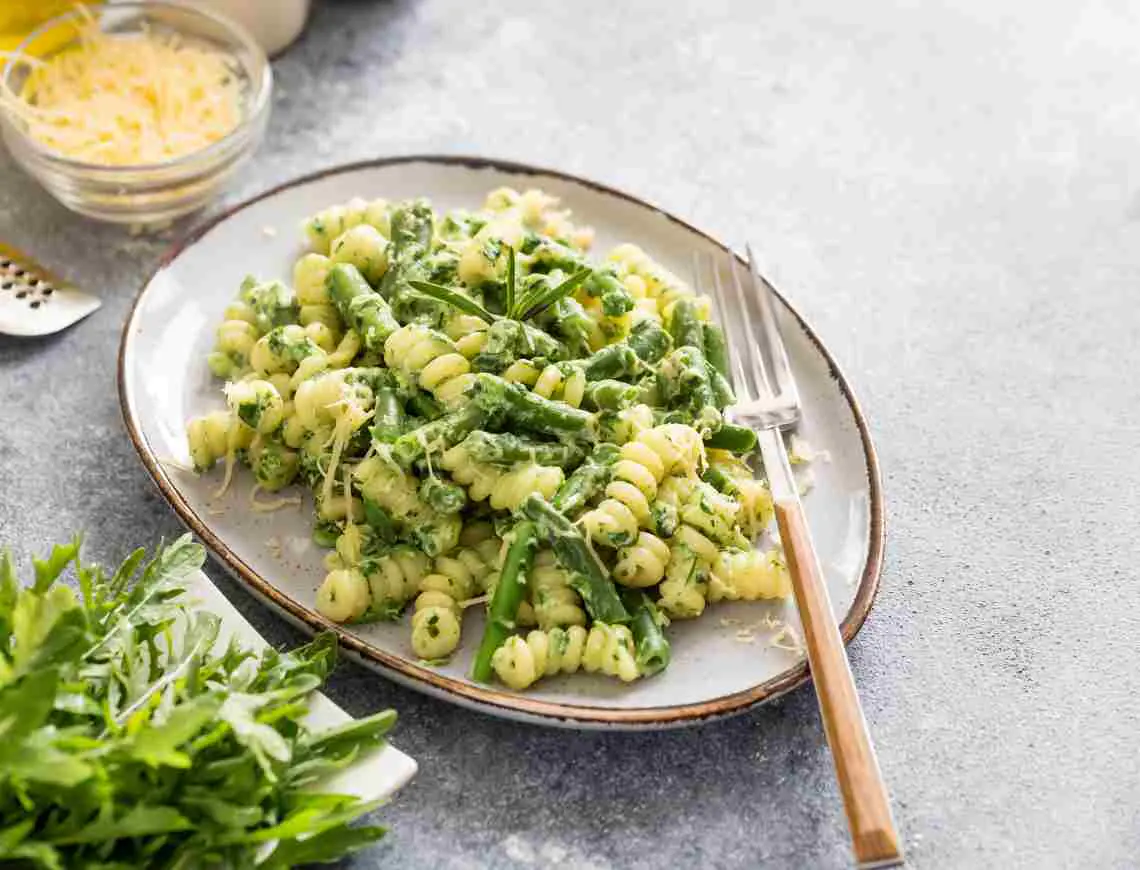Cavatelli with pesto