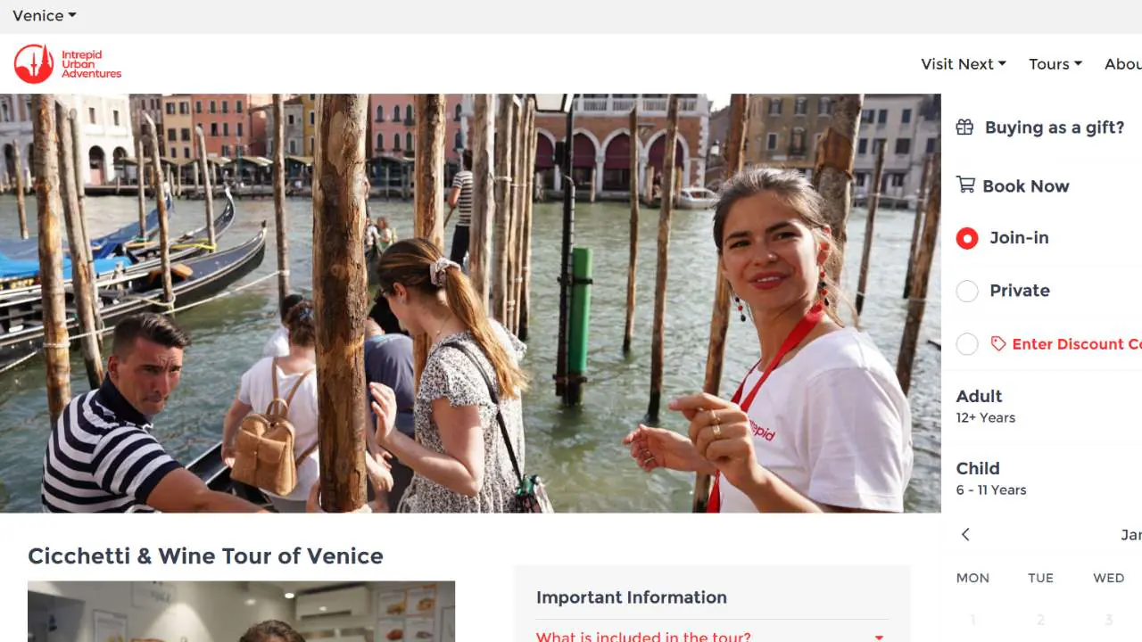 Urban Adventures Wine Tours in Venice - 1280x720