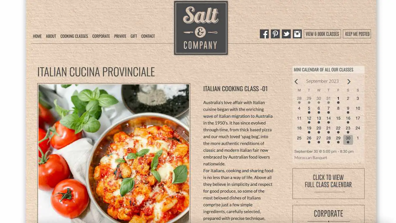 Italian Cucina Provinciale by Salt and Company - 1280x720
