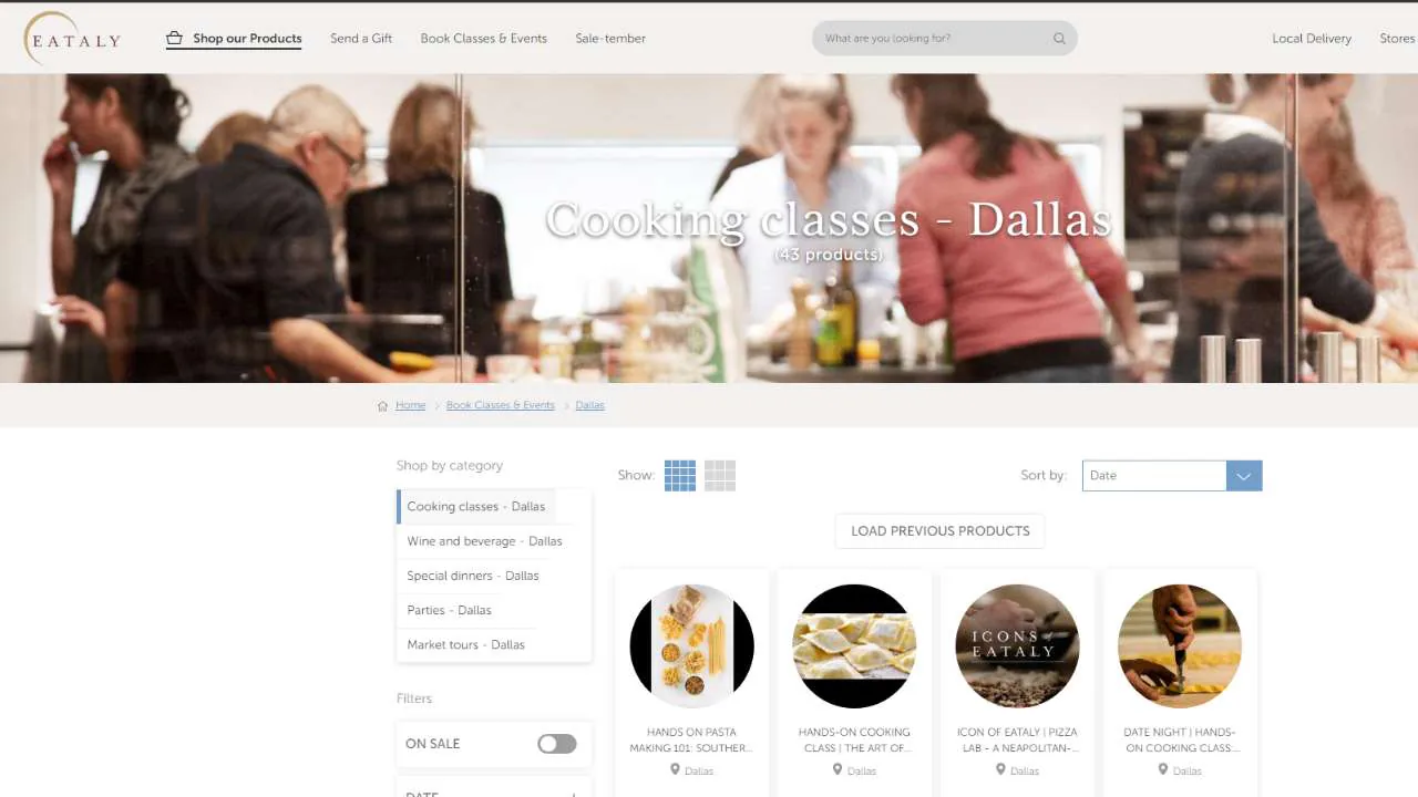 Eataly Italian Cooking Class - 1280x720