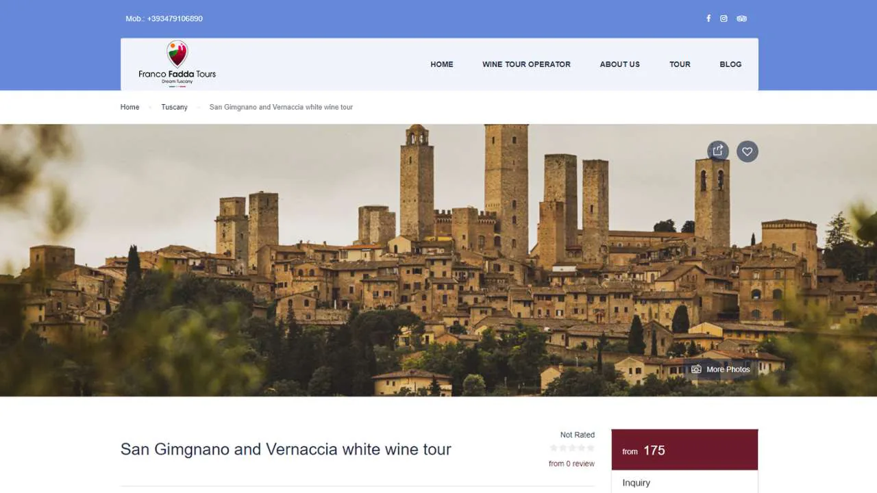 Franco Fadda Tours Wine Tours in Siena - 1280x720