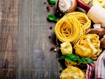 Pasta dish ingredients - 350×265