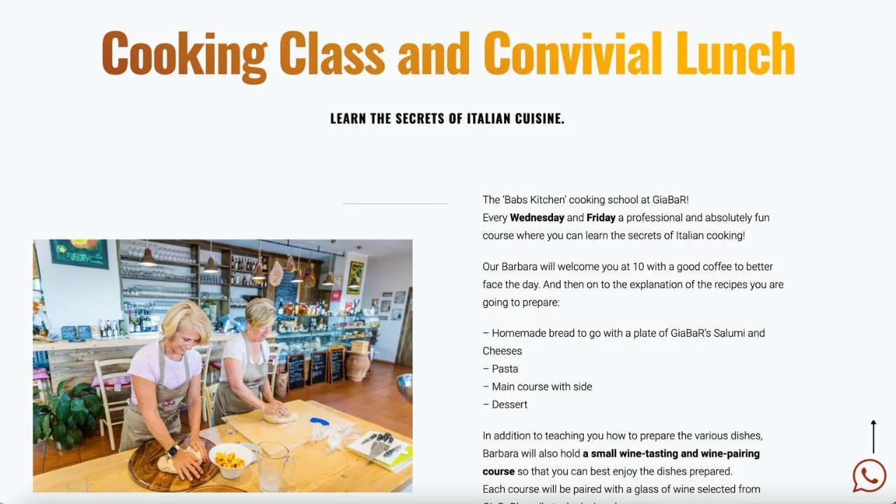 Cooking Class and Convivial Lunch with GiaBar - 1280x720