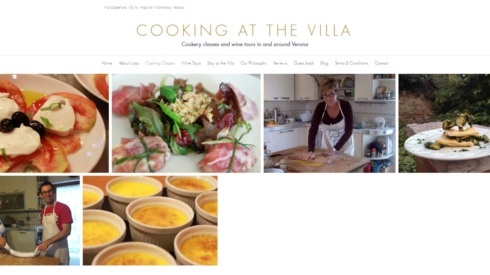 Cooking at the Villa Italian Cooking Class Verona - 1280x720