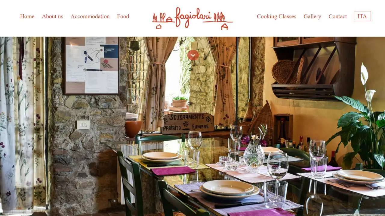 Fagiolari Italian cooking class Tuscany with accommodation - 1280x720