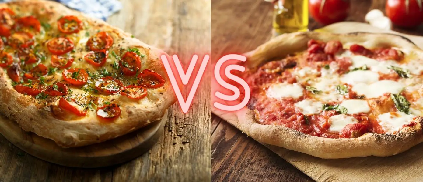 Focaccia vs. Pizza Feature Image - 1390x600