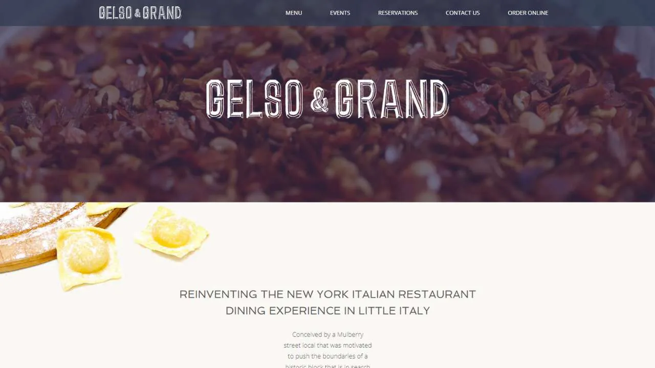 Gelso & Grand Italian restaurant NYC - 1280x720
