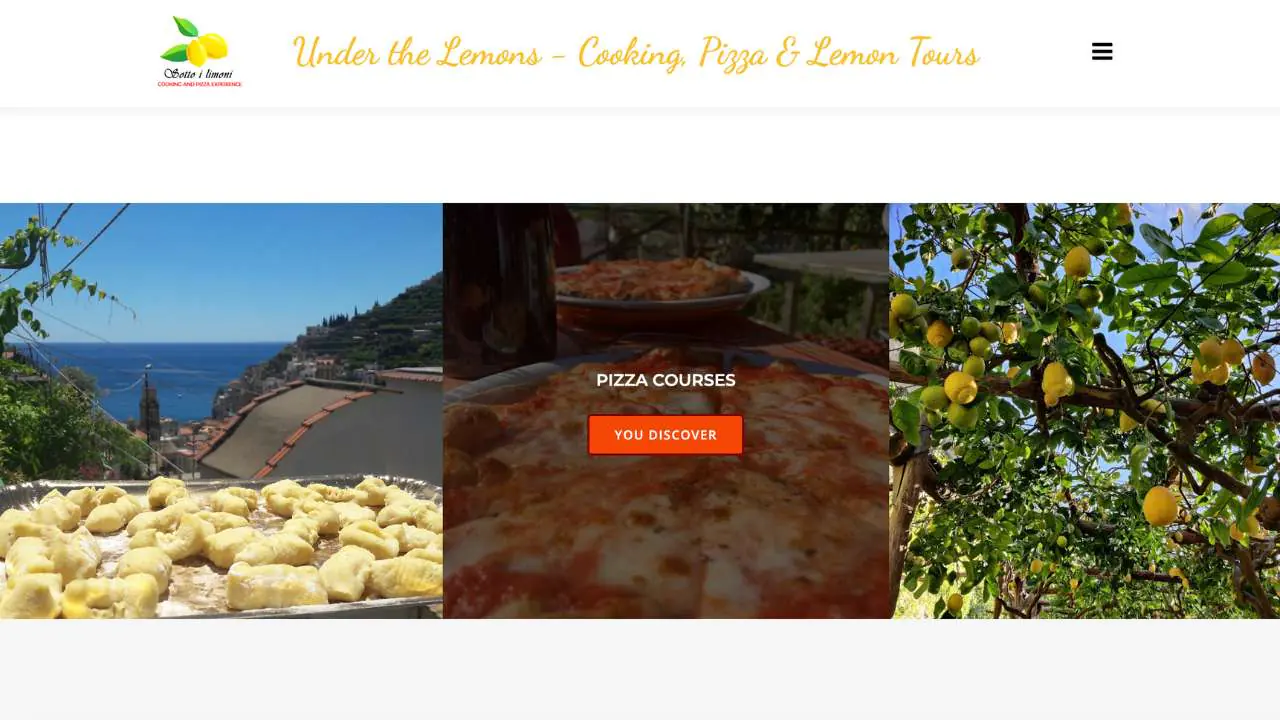 Under the lemons pizza courses section - 1280x720