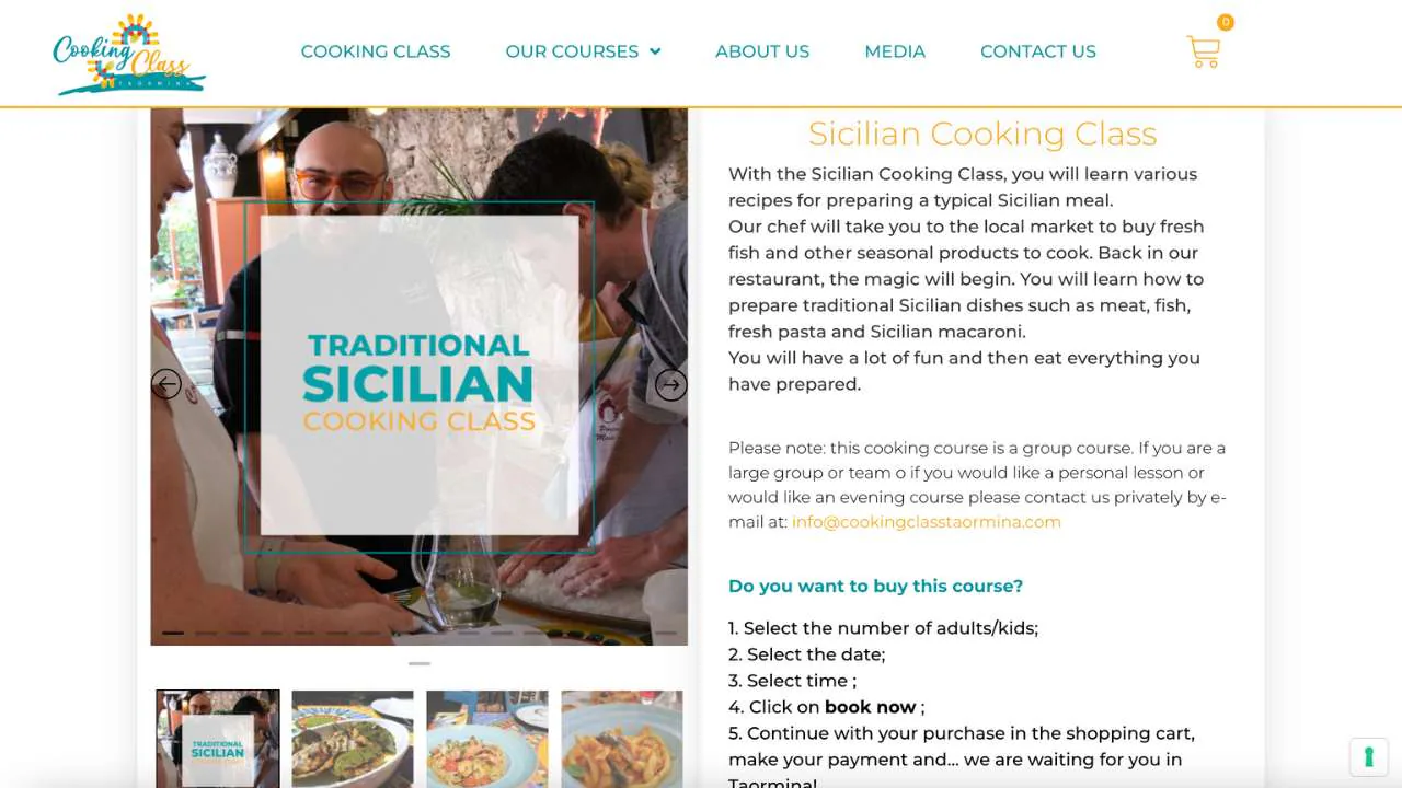 Traditional Sicilian Cooking Class - Gooking Class Taormina - 1280x720