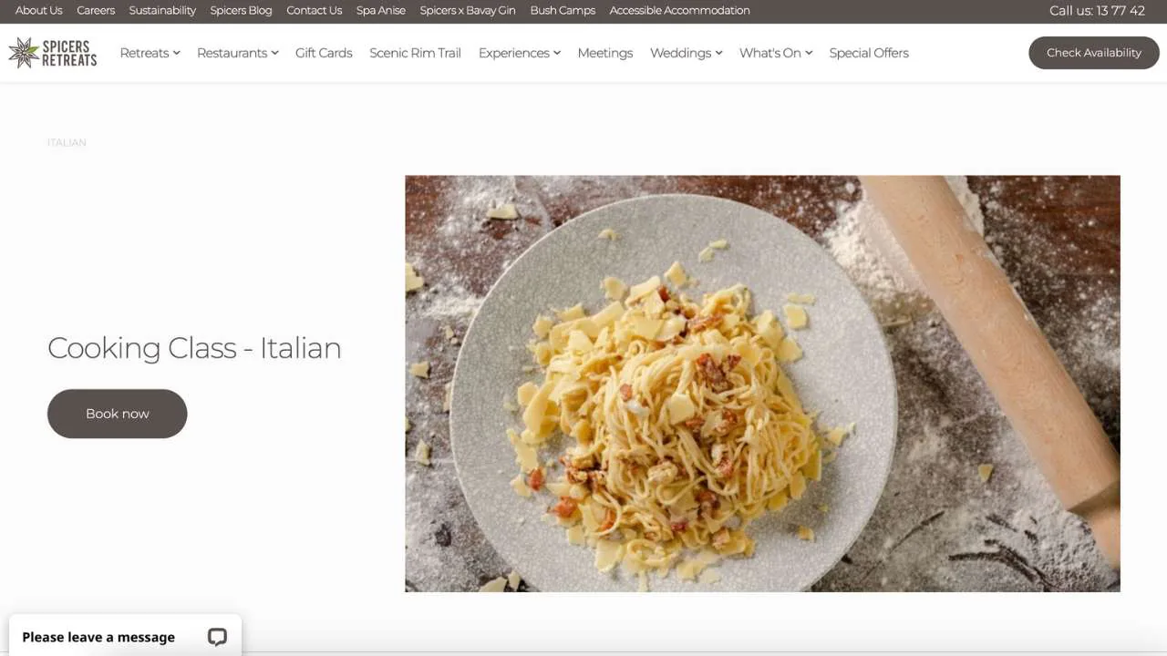Italian cooking class by Spicers Retreats - 1280x720