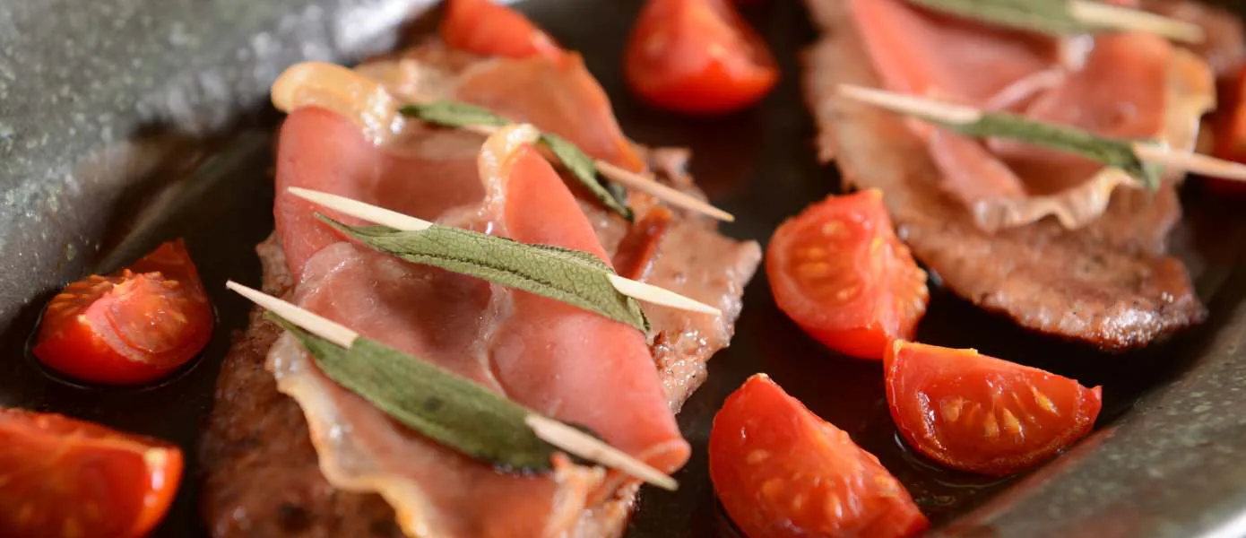 Saltimbocca Alla Romana Recipe Feature Image - 1390x600