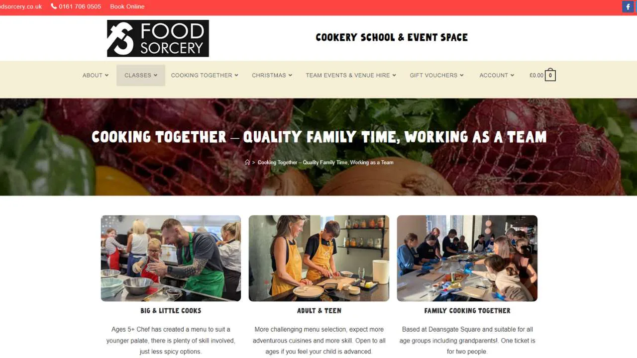 Food Sorcery Pizza making class in Manchester - 1280x720