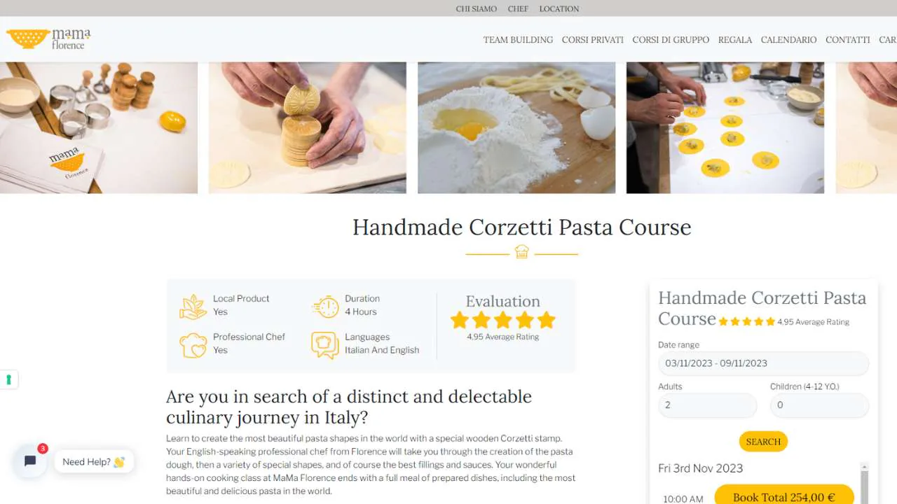 Mama Florence Pasta Making Classes in Florence - 1280x720