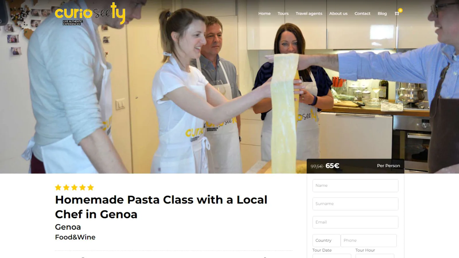 Curioseety Italian Cooking Class Genoa - 1280x720