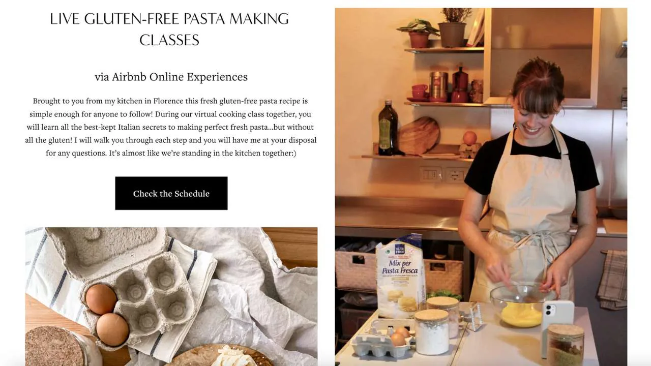 The Celiac in Italy - gluten free fresh pasta virtual class