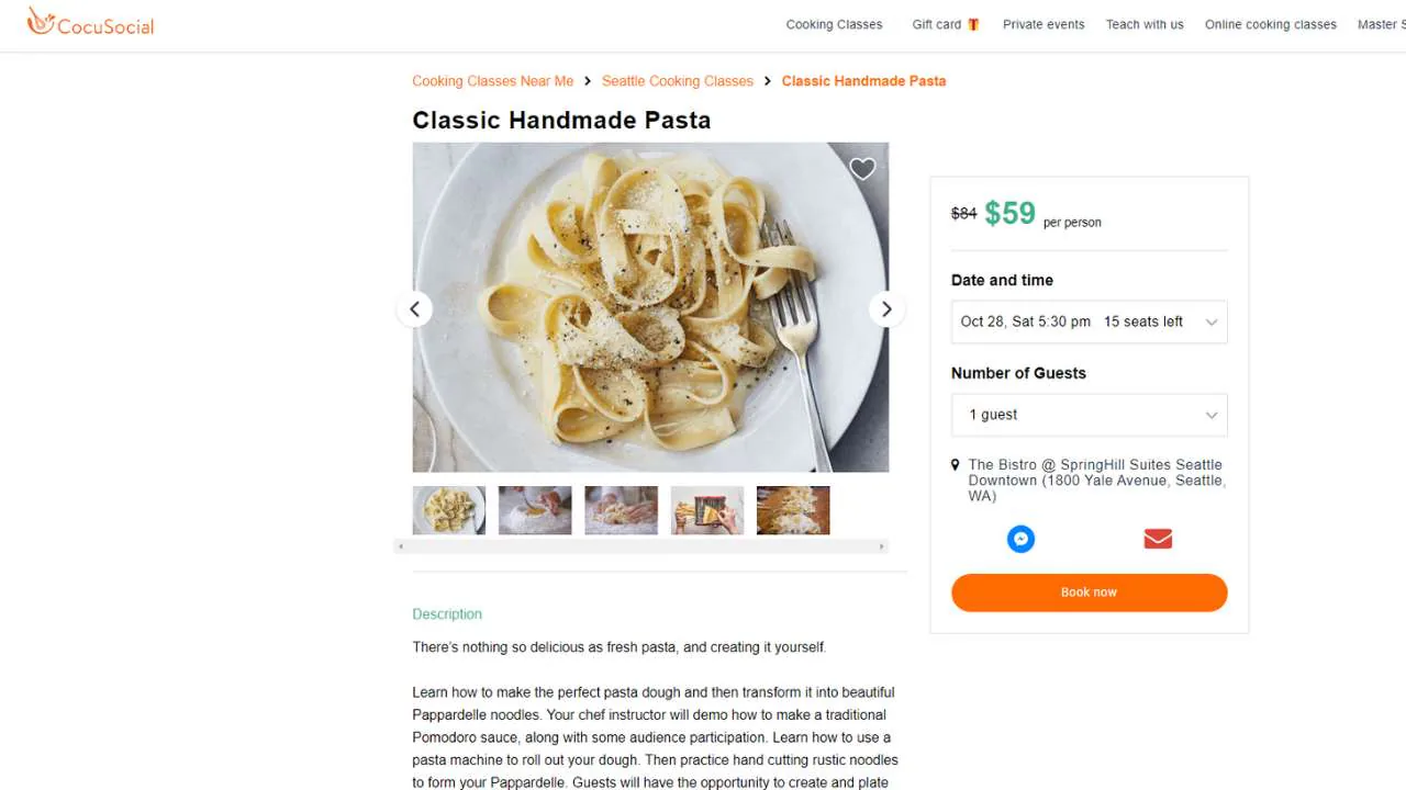 Coco Social Italian cooking class - 1280x720