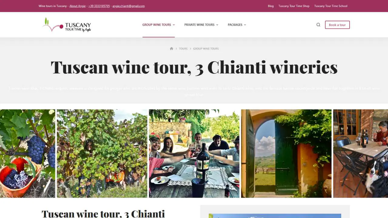 Tuscany tour time Wine tour in Chianti - 1280x720